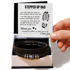 To My Stepdad Gift of Life – Bracelet