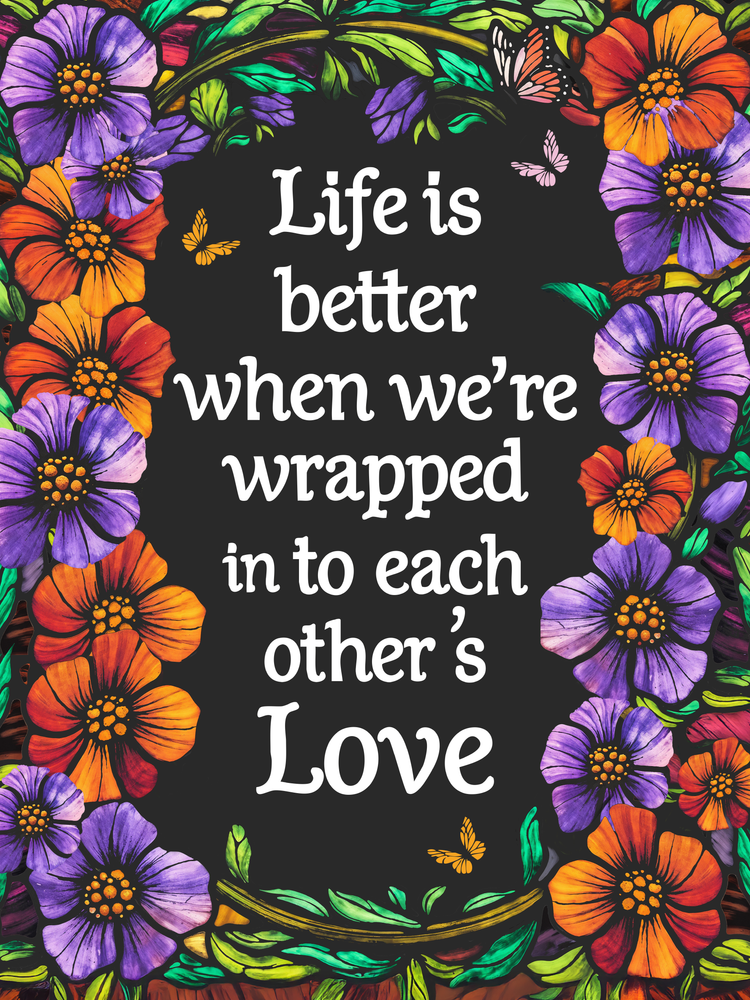 Life is Better With You - Heirloom Blanket
